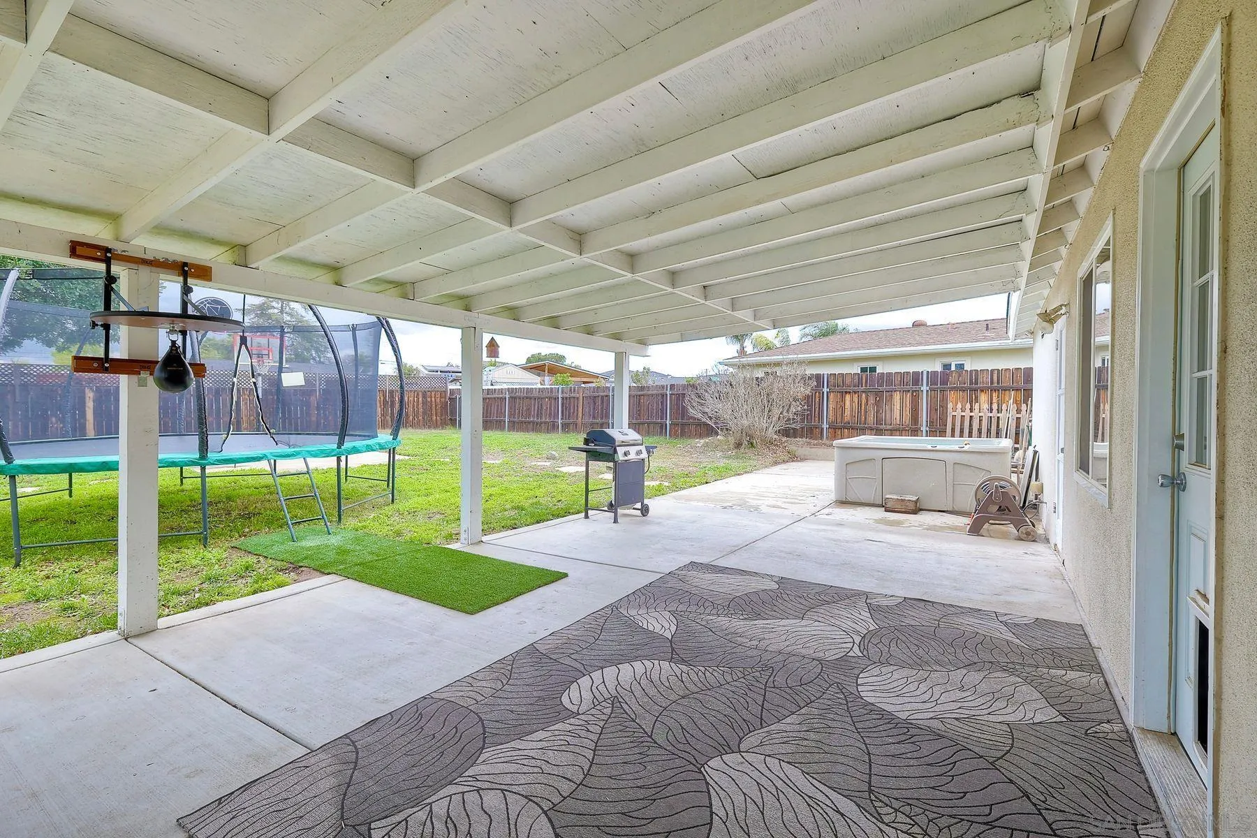 9410 Pike Road Santee, CA 92071 - Photo 22 of 25 a view of a backyard