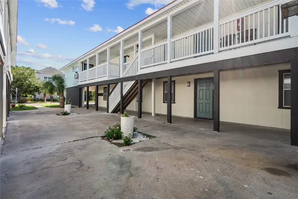 front view of a house with a porch