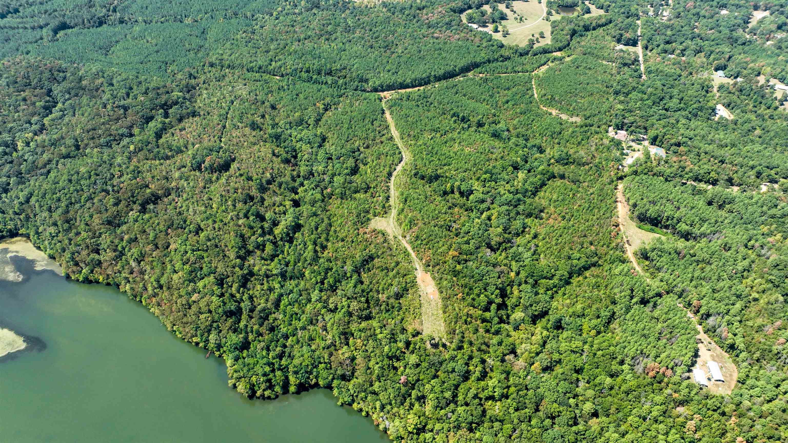 32 County 288 Road Iuka, MS 38852 - Photo 19 of 28 a map view of a yard