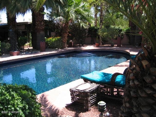 5841 East Redwing Road Paradise Valley, AZ 85253 - Photo 4 of 11 Oasis Backyard