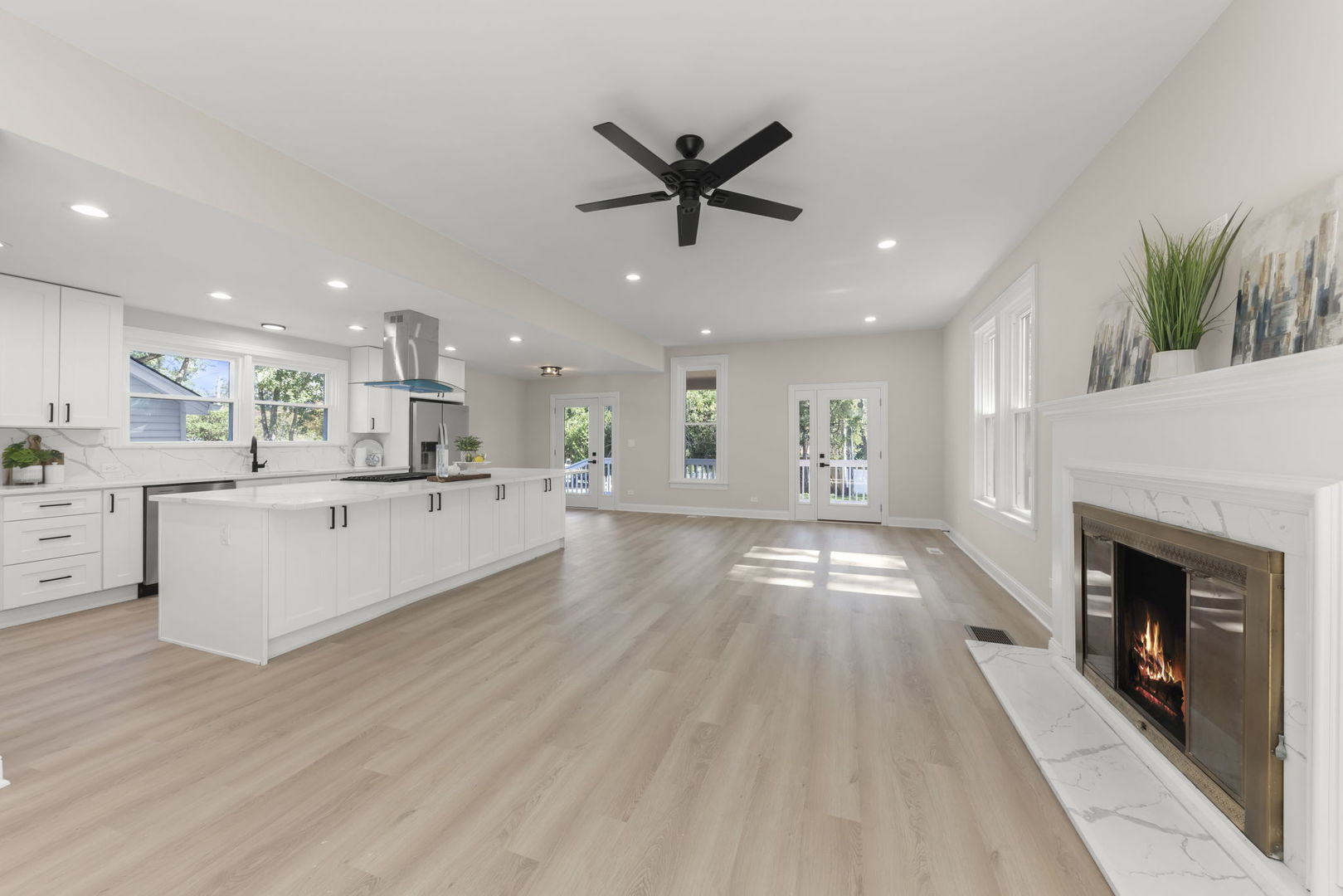1280 Brandywine Circle Batavia, IL 60510 - Photo 5 of 36 a view of kitchen with cabinets and wooden floor