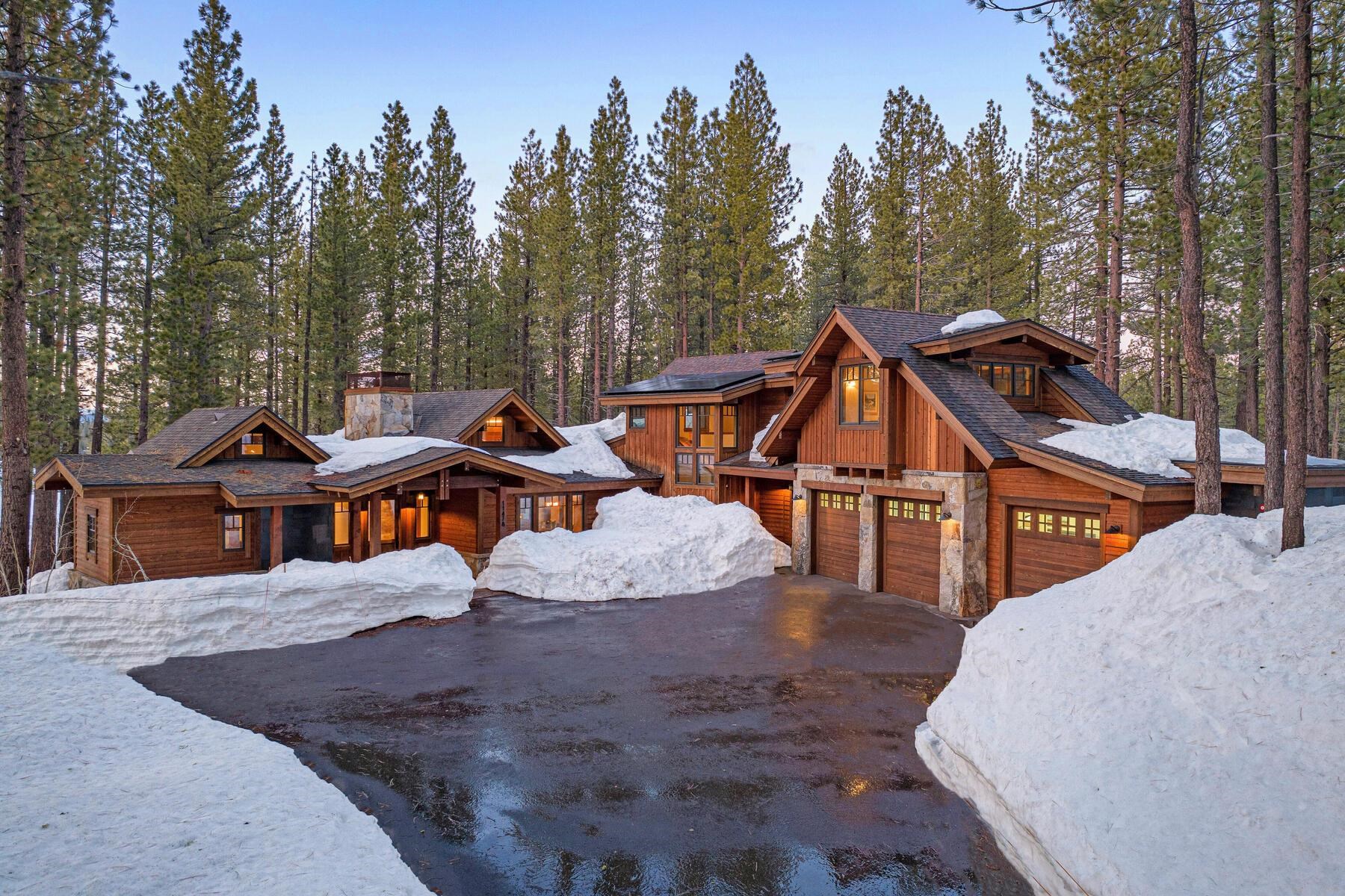 11478 Henness Road Truckee, CA 96161 - Photo 1 of 21 a view of a house with large trees in front of it