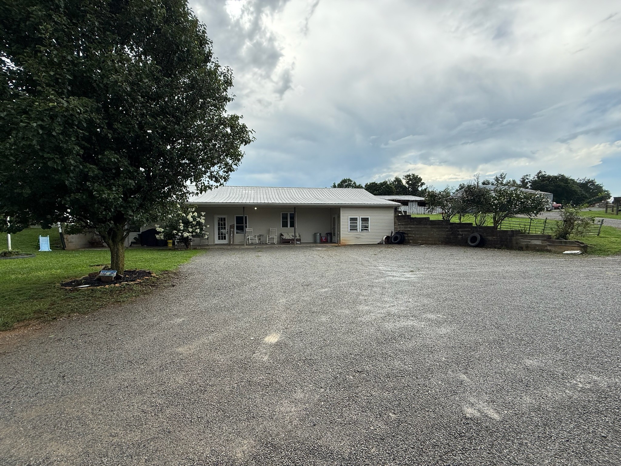 2975 Bethlehem Church Road Mount Hermon, KY 42157 - Photo 37 of 72 a view of house with outdoor space and garden