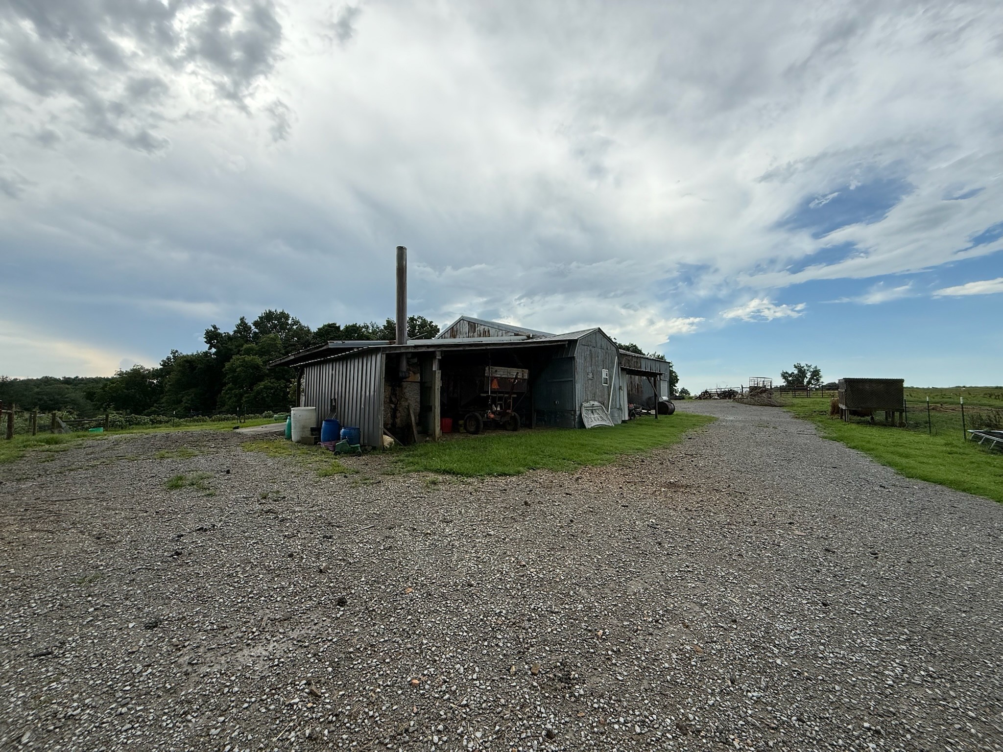 2975 Bethlehem Church Road Mount Hermon, KY 42157 - Photo 47 of 72 a view of a dry yard with wooden fence