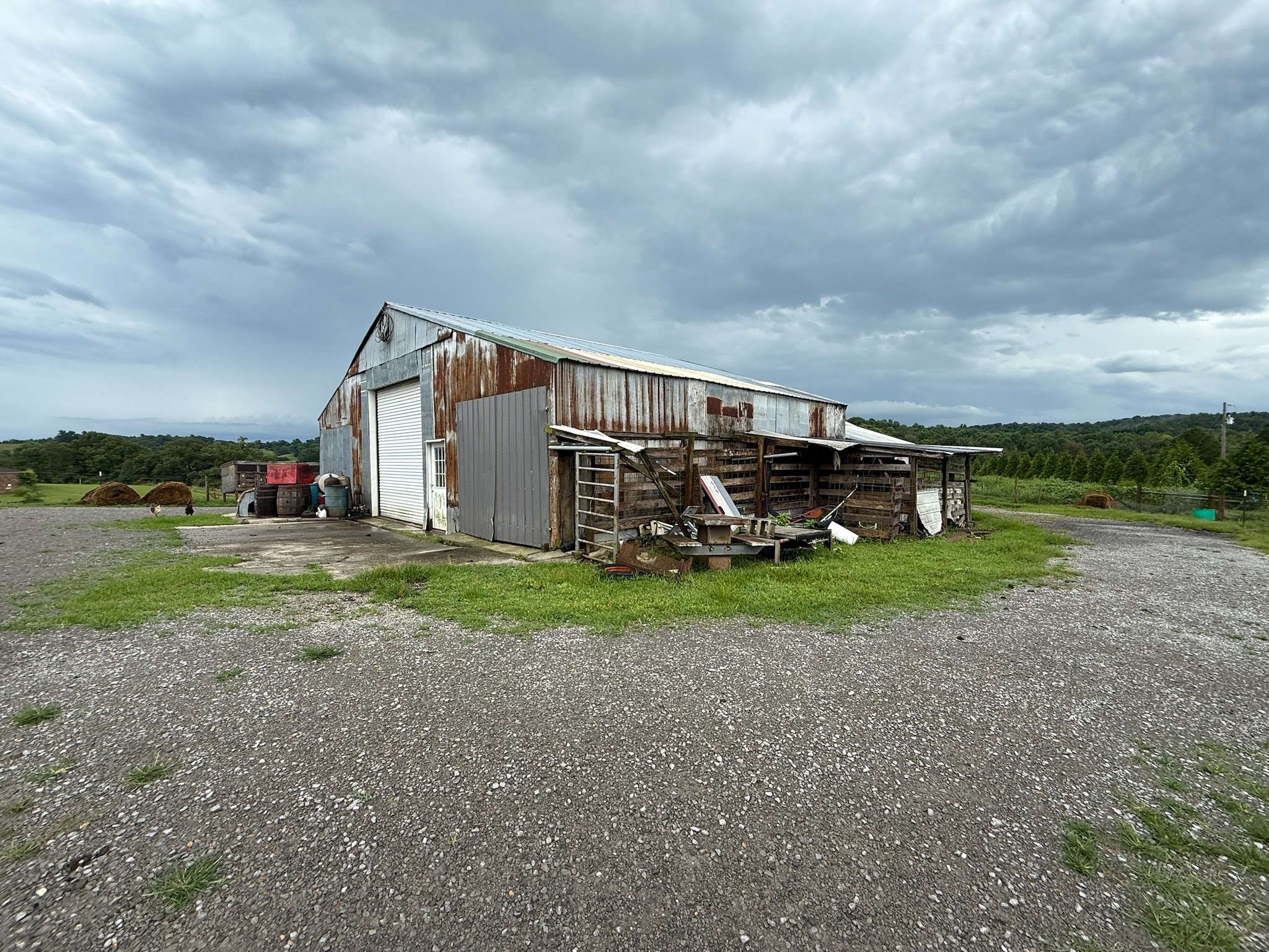 2975 Bethlehem Church Road Mount Hermon, KY 42157 - Photo 54 of 72 a view of a house with backyard and trees