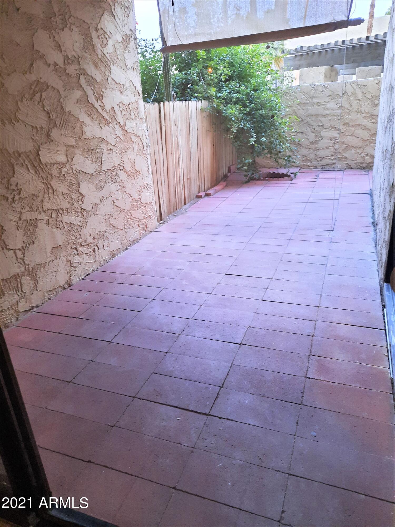 4950 North Miller Road, Unit 147 Scottsdale, AZ 85251 - Photo 15 of 21 Covered Back Patio