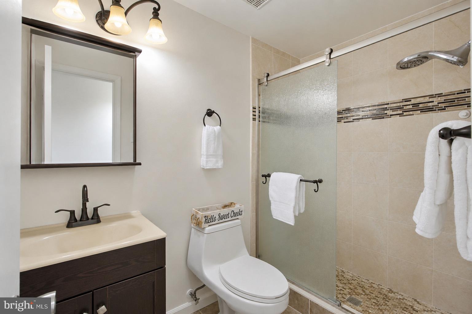 13011 Clarion Road Fort Washington, MD 20744 - Photo 17 of 44 Updated Primary Bathroom