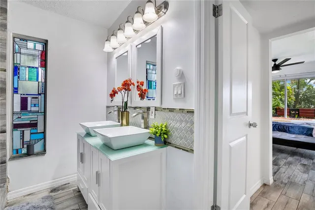 a view of a entryway