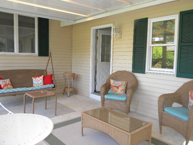 14049 South Bluff Road Rockton, IL 61072 - Photo 17 of 25 a view of deck with patio