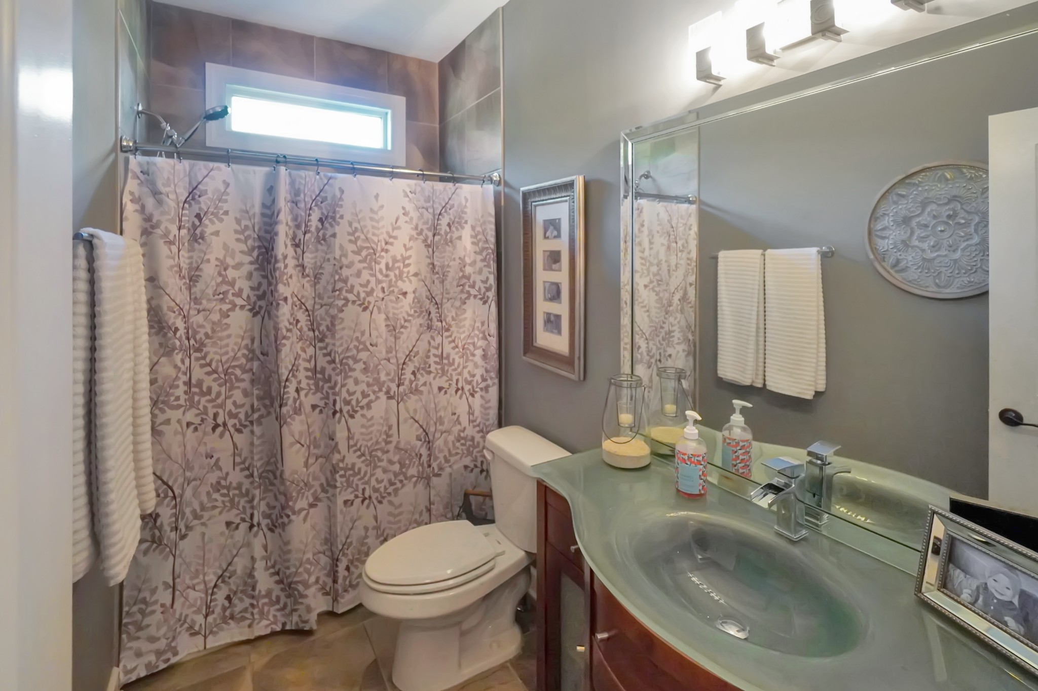 116 Cassandra Drive Cottontown, TN 37048 - Photo 18 of 53 a bathroom with a sink and a mirror