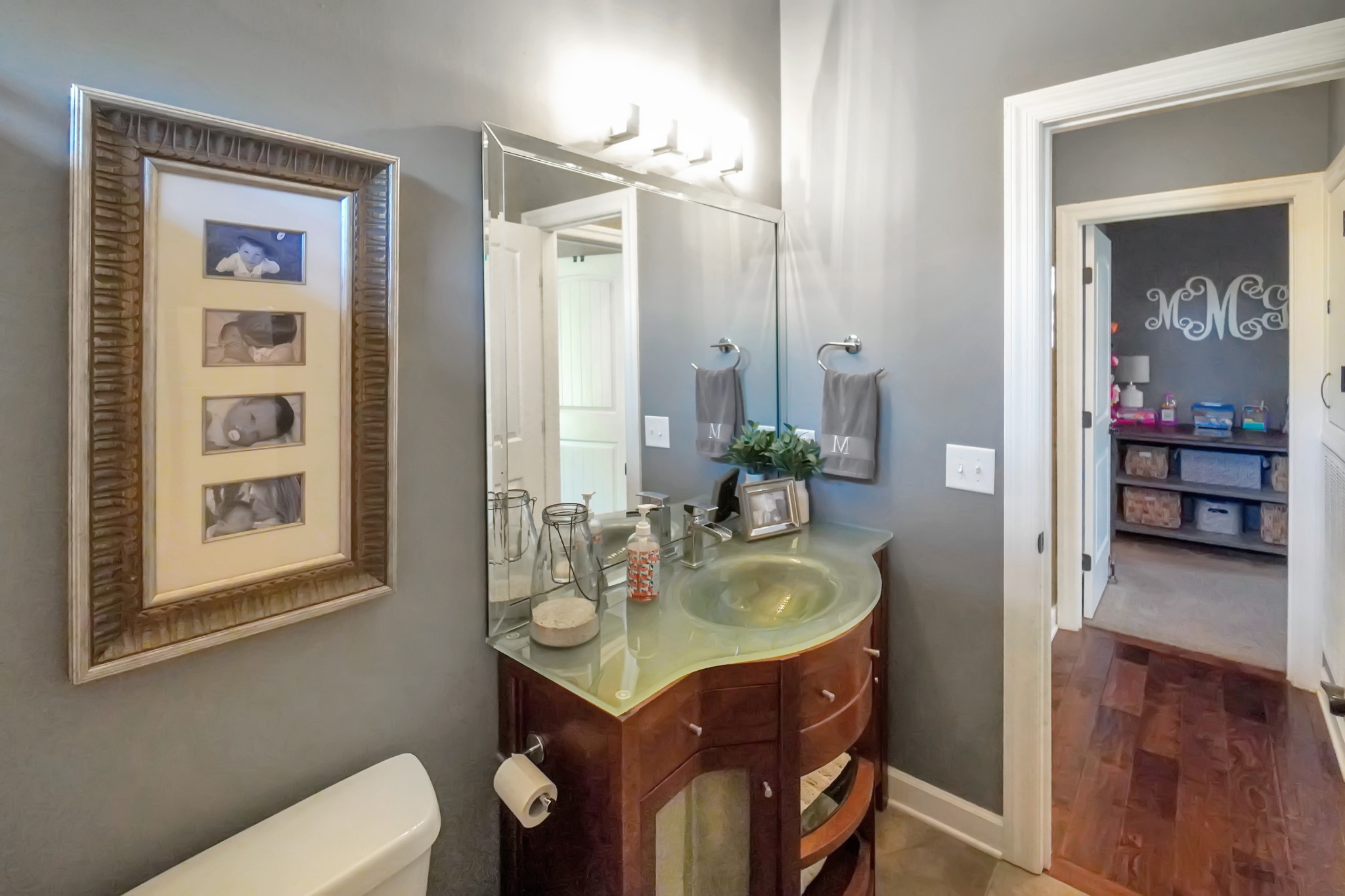 116 Cassandra Drive Cottontown, TN 37048 - Photo 19 of 53 a view of a dining room with furniture and wooden floor