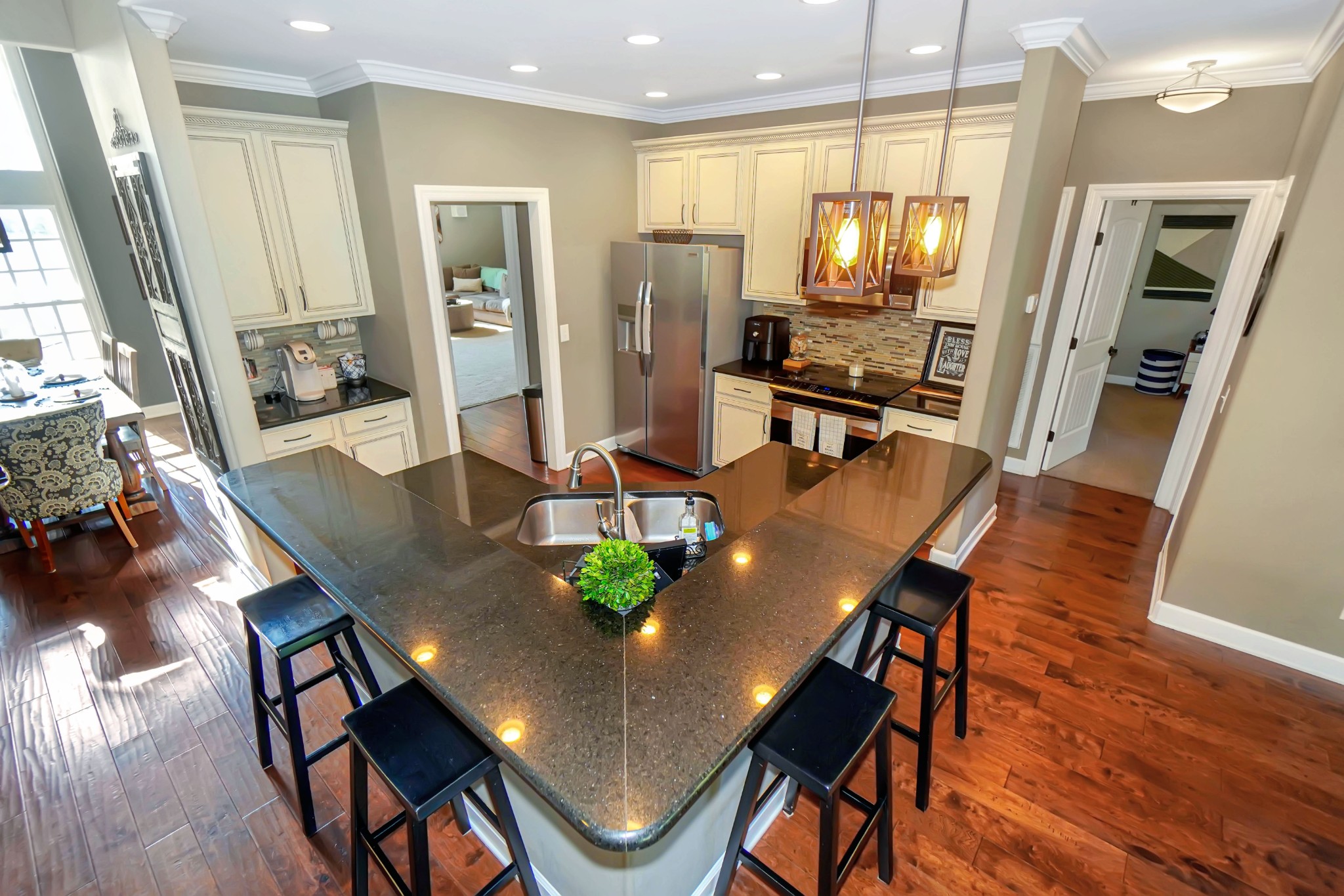 116 Cassandra Drive Cottontown, TN 37048 - Photo 29 of 53 a dining room with furniture and wooden floor