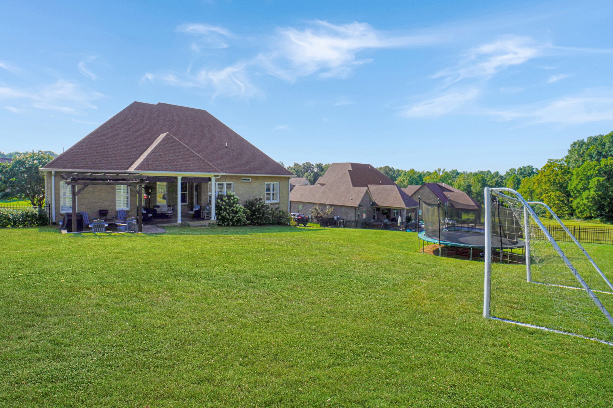 116 Cassandra Drive Cottontown, TN 37048 - Photo 41 of 53 a view of a house with a backyard