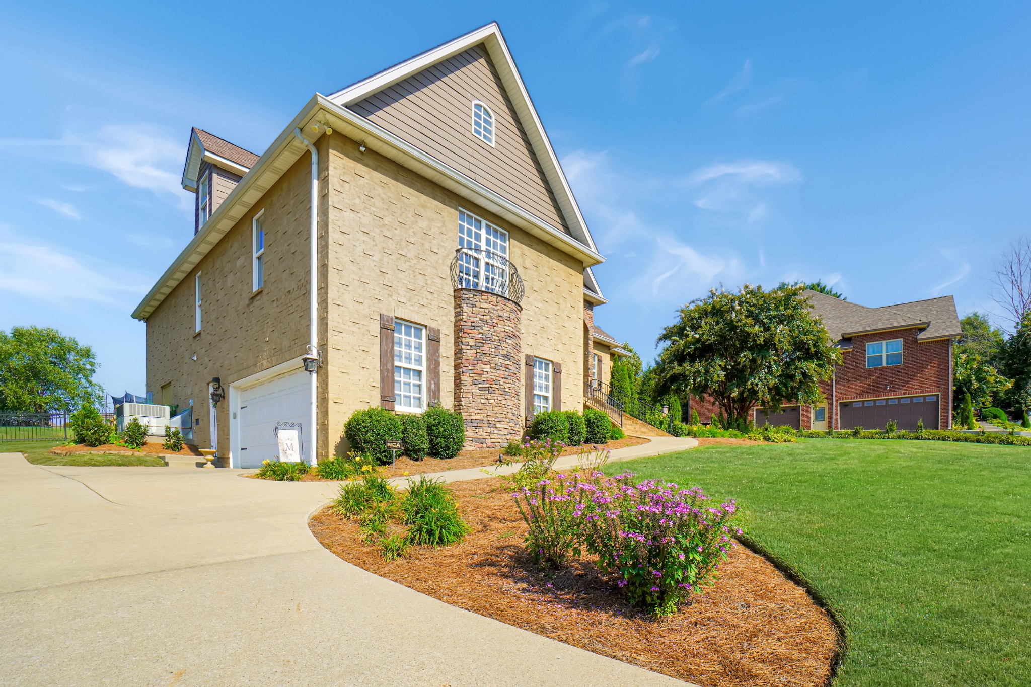 116 Cassandra Drive Cottontown, TN 37048 - Photo 42 of 53 a front view of a house with a yard