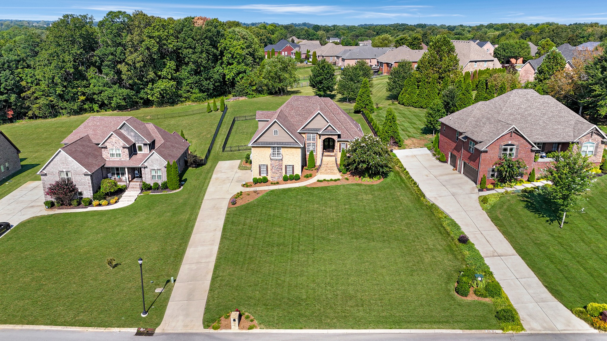 116 Cassandra Drive Cottontown, TN 37048 - Photo 51 of 53 an aerial view of a house