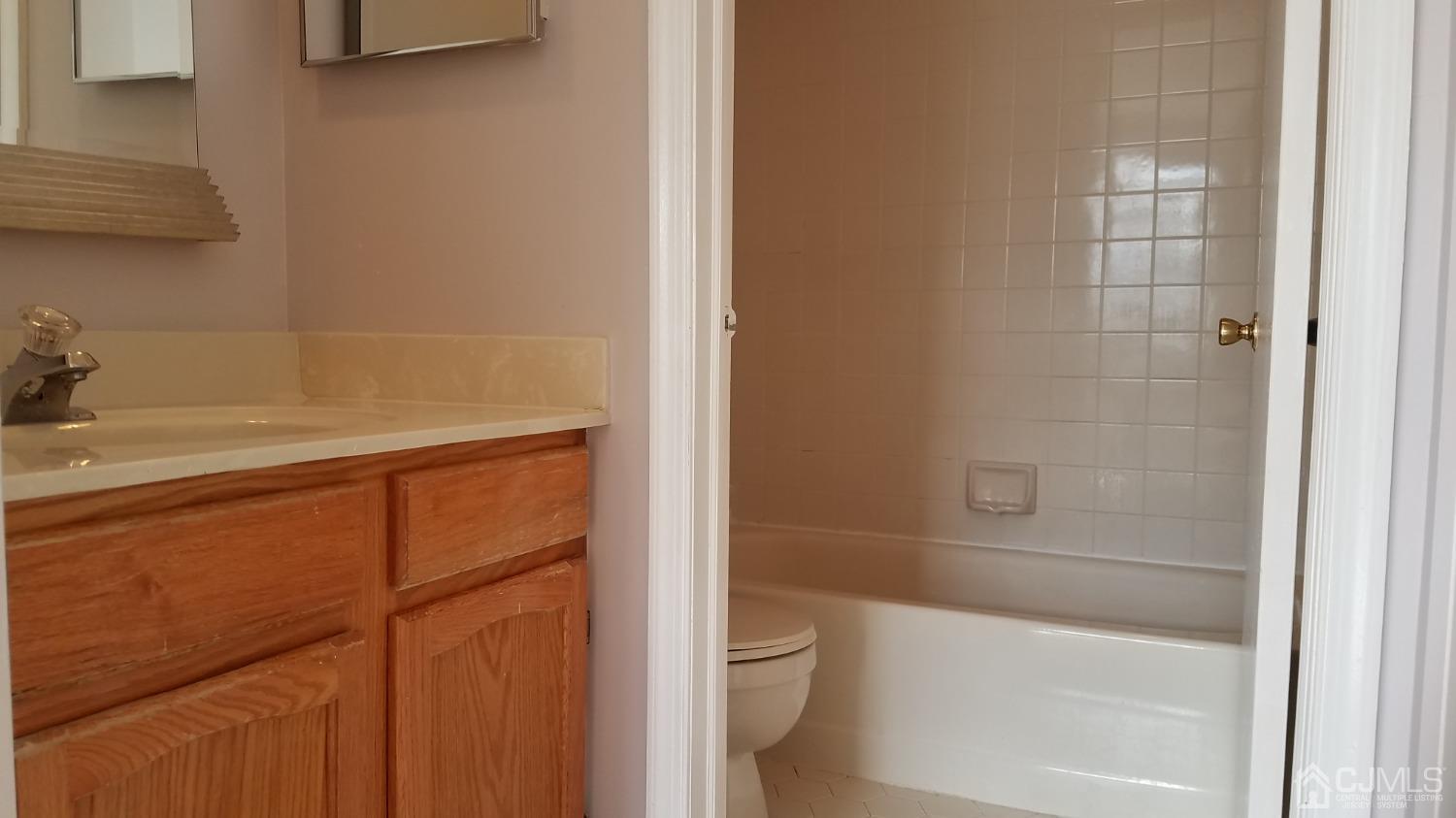 311 Classon Court Somerset, NJ 08873 - Photo 19 of 20 a bathroom with a sink a toilet and shower