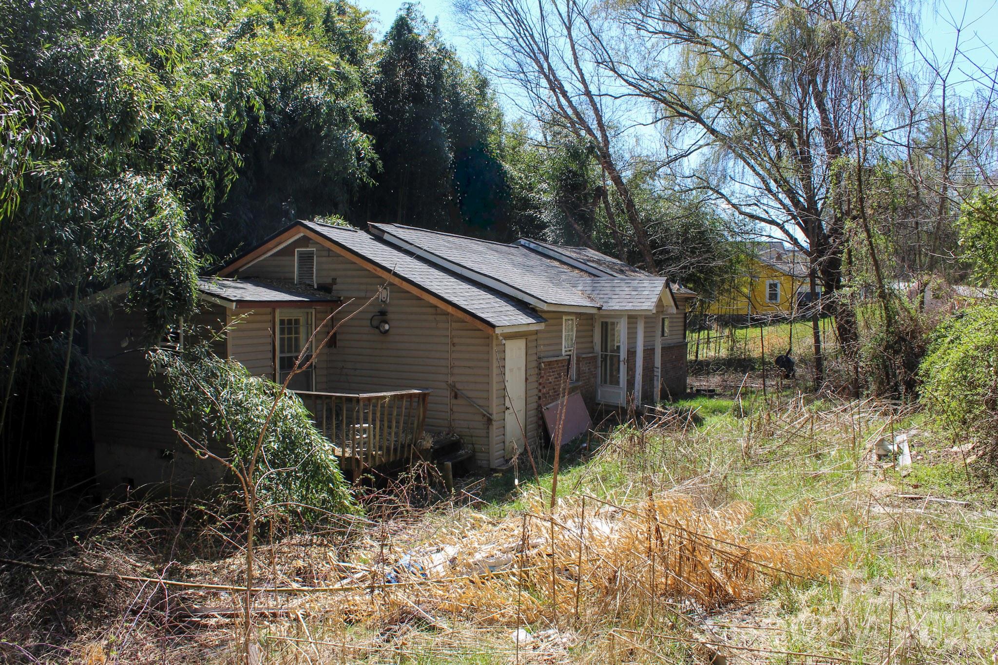 1293 Lake Logan Road Canton, NC 28716 - Photo 2 of 48 a backyard of a house with lots of green space