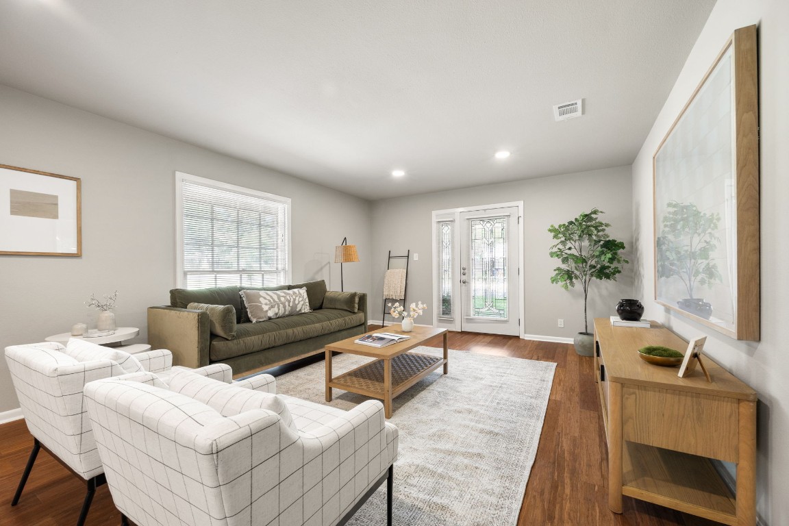 1601 Northridge Drive Austin, TX 78723 - Photo 17 of 40 a living room with furniture and a large window