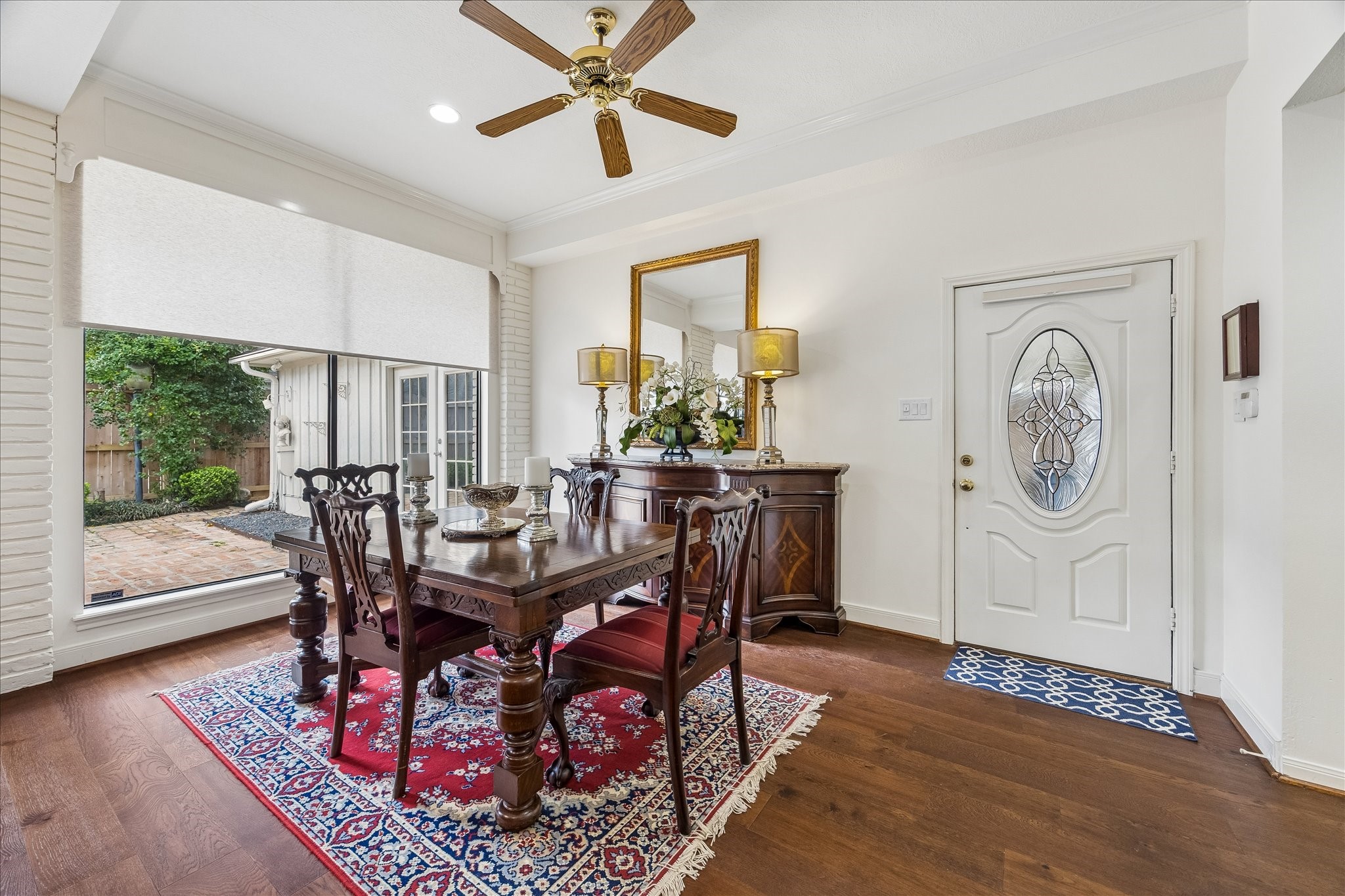 13503 Myrtlea Drive Houston, TX 77079 - Photo 15 of 50 a dining room with furniture window and wooden floor