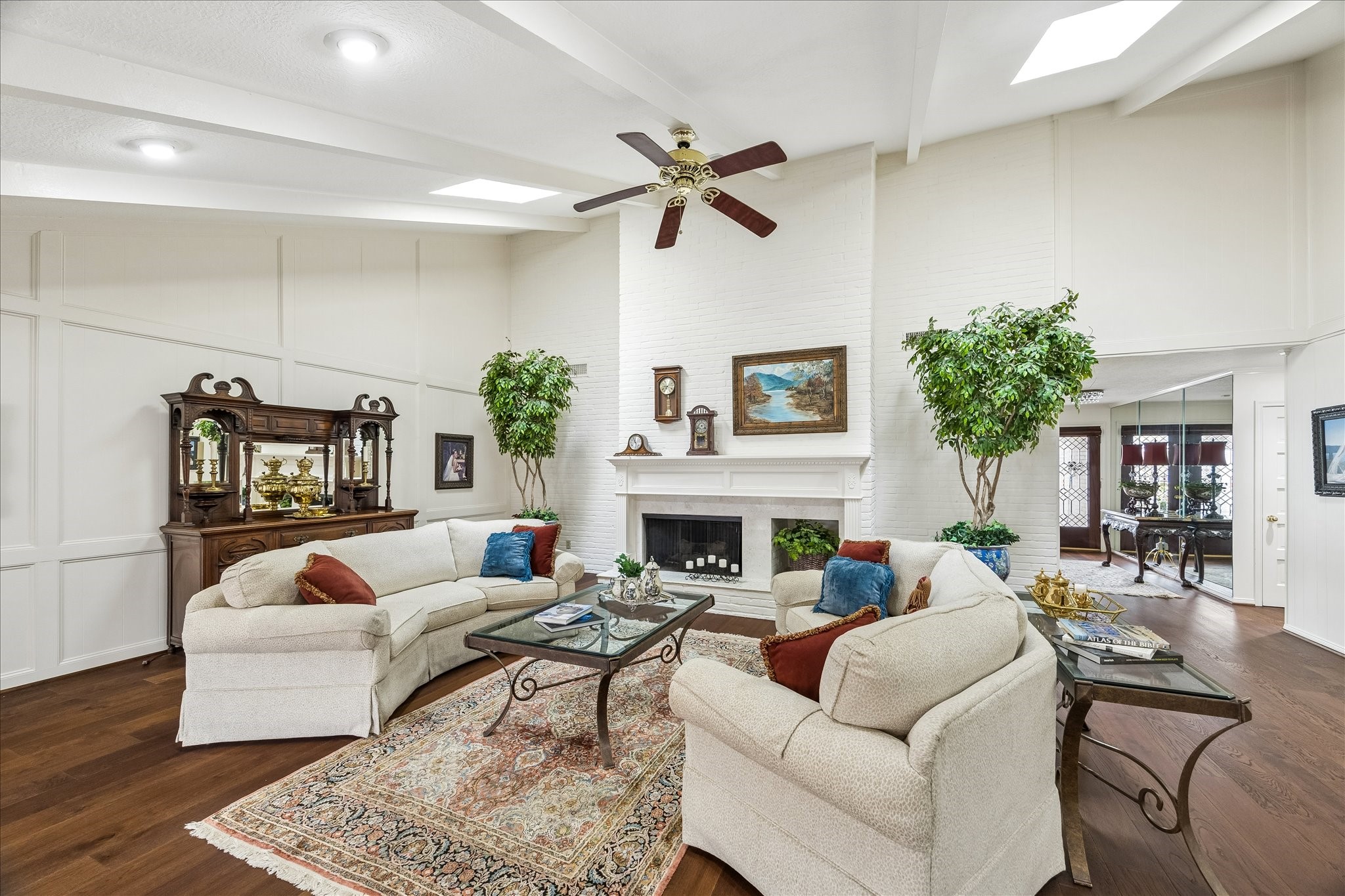 13503 Myrtlea Drive Houston, TX 77079 - Photo 16 of 50 a living room with furniture and a large window