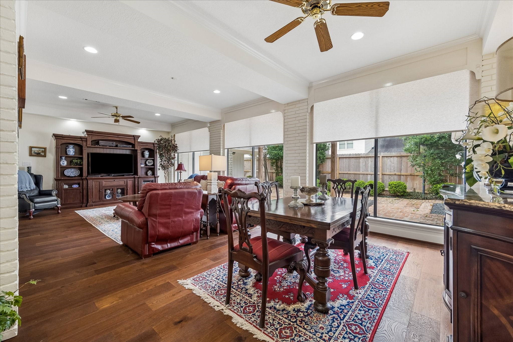 13503 Myrtlea Drive Houston, TX 77079 - Photo 19 of 50 a living room with furniture and a large window