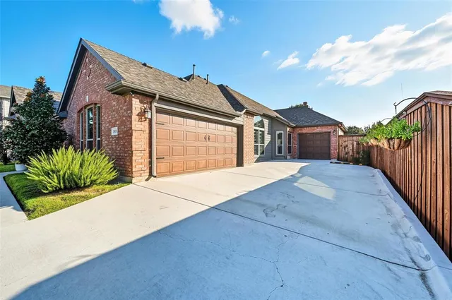 a house with a outdoor space