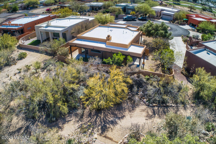 5660 Triangle X Place Tucson, AZ 85713 - Photo 40 of 48 5660 Triangle X Rear Aerial 1
