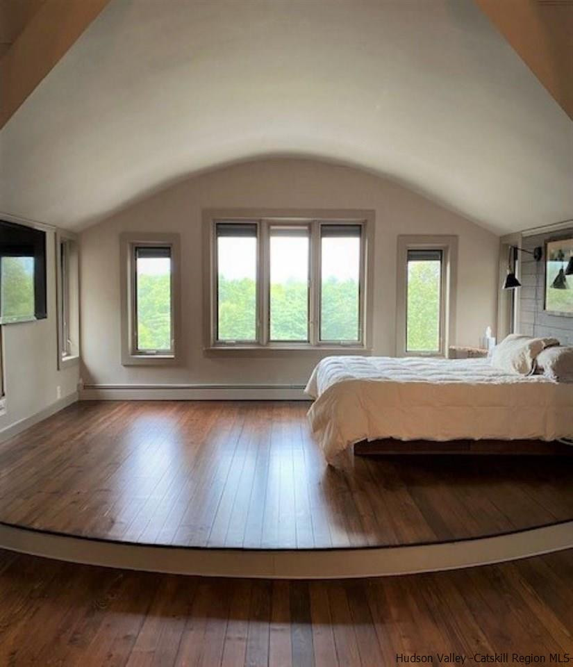 41 Stokes Way High Falls, NY 12440 - Photo 19 of 35 a view of a large room with wooden floor and windows