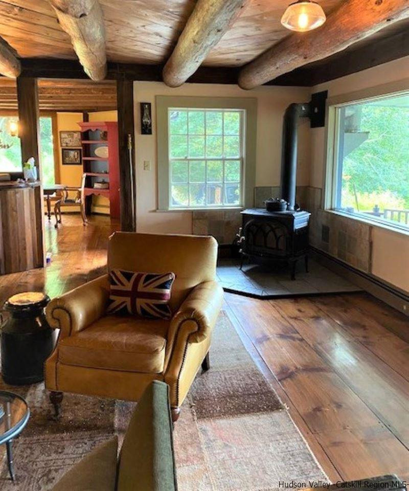 41 Stokes Way High Falls, NY 12440 - Photo 9 of 35 a living room with furniture and a large window