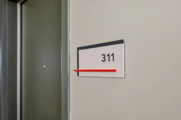 a sign that is on a wall