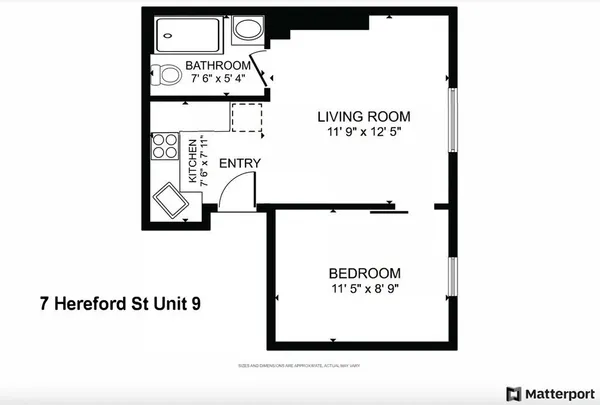 $2,950 | 7 Hereford Street, Unit 9, Boston, MA 02115