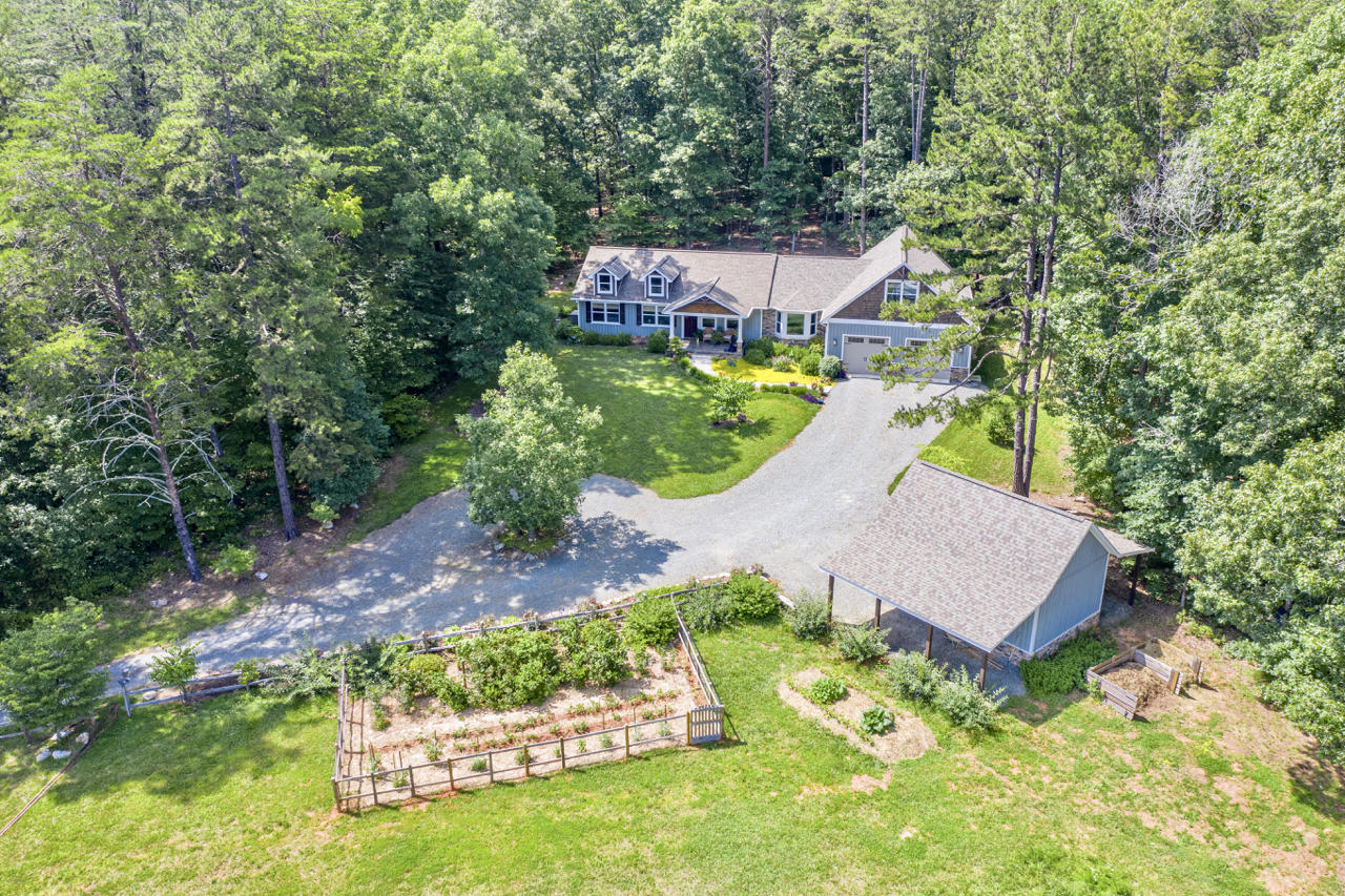 13220 West Gretna Road Sandy Level, VA 24161 - Photo 11 of 48 an aerial view of a house with yard swimming pool and outdoor seating