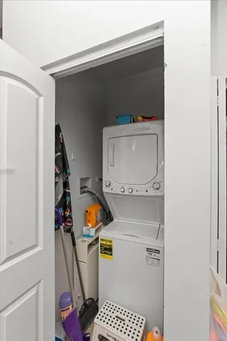 a view of storage and utility room