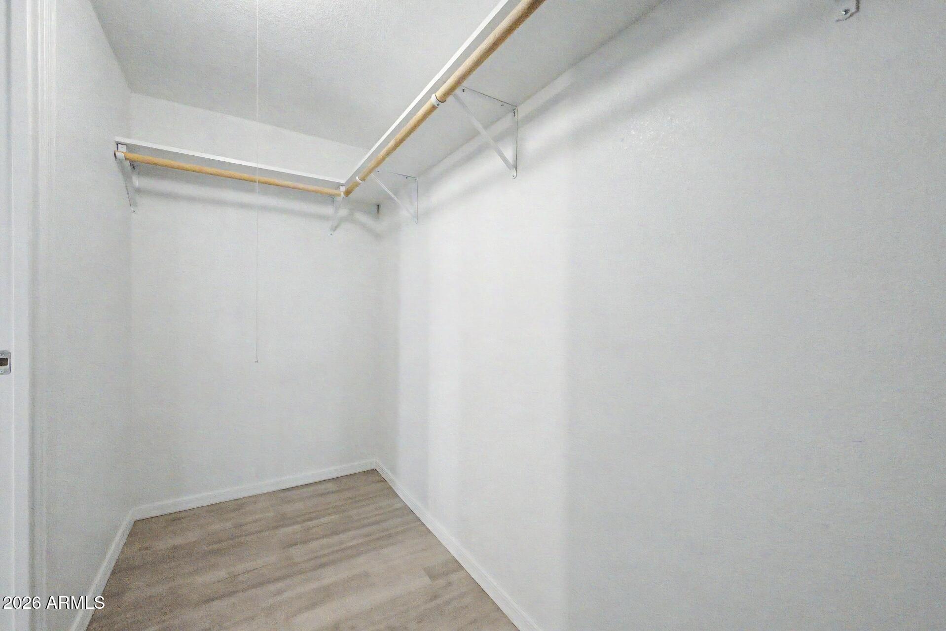 320 East McKellips Road, Unit 58 Mesa, AZ 85201 - Photo 21 of 22 a view of an empty walk in closet