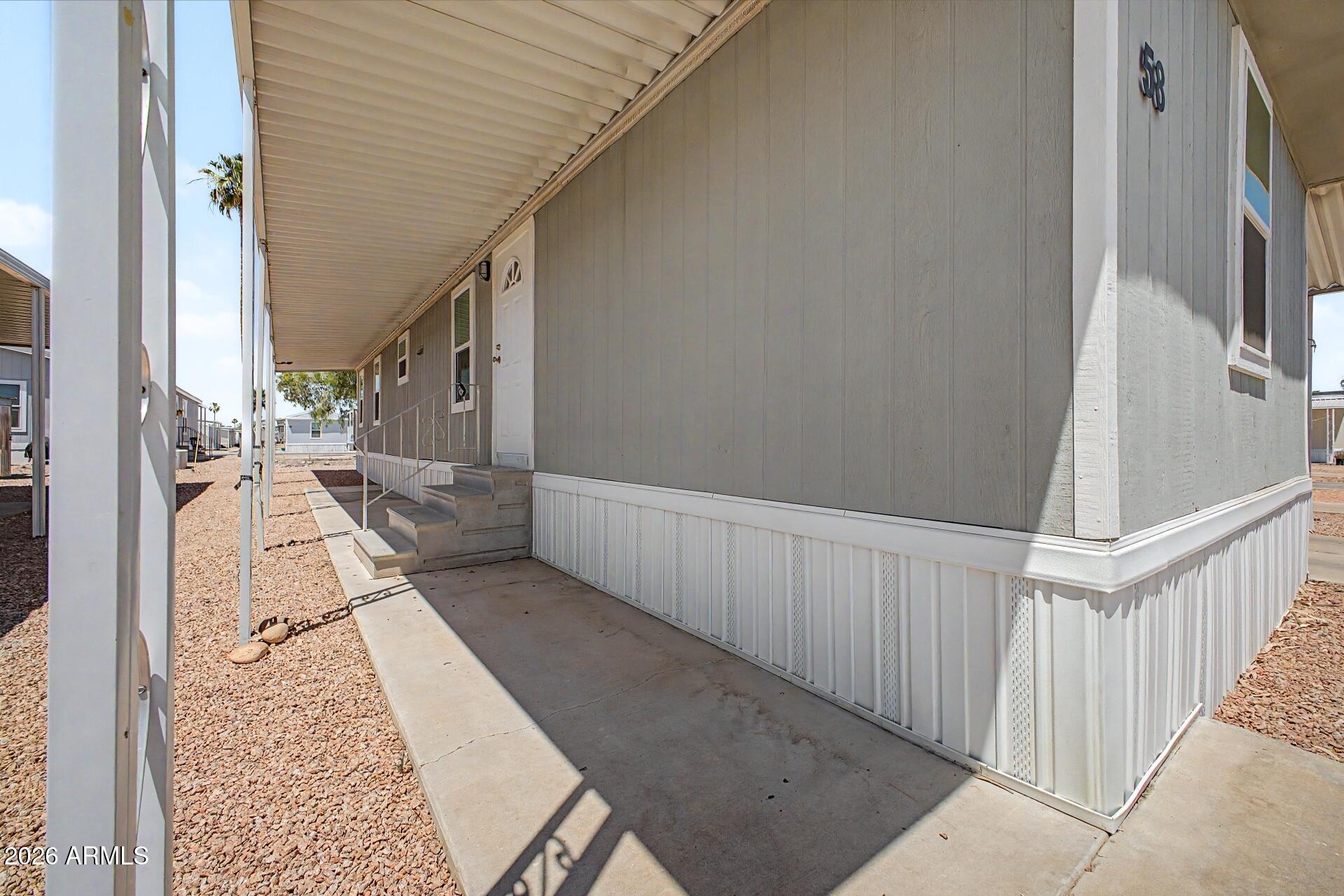 320 East McKellips Road, Unit 58 Mesa, AZ 85201 - Photo 5 of 22 a view of entryway