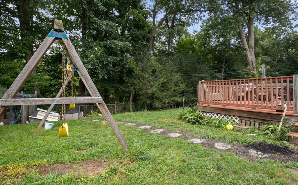 38 Colasanti Road Weymouth, MA 02191 - Photo 28 of 28 a view of a chair and table in the garden