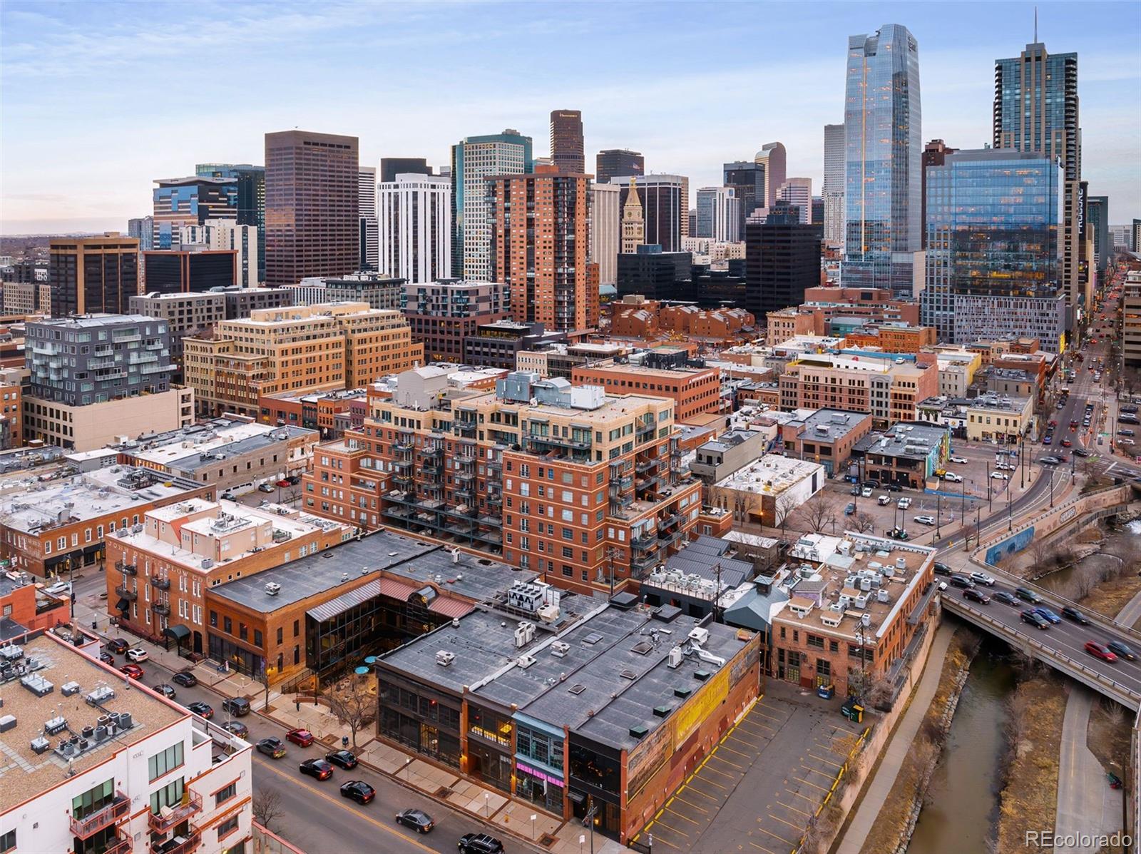 1499 Blake Street, Unit 6A Denver, CO 80202 - Photo 43 of 46 a city view with tall buildings