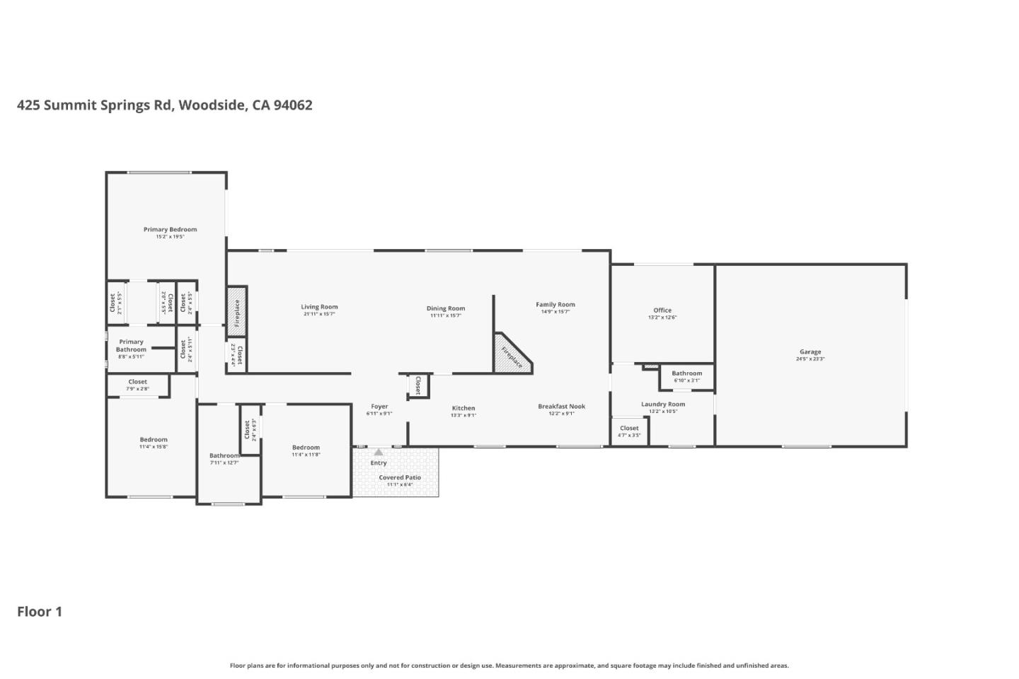 425 Summit Spring Road Woodside, CA 94062 - Photo 40 of 42 a picture of a room