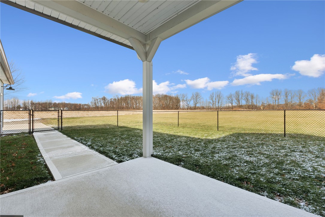 1602 Westboro Road Blanchester, OH 45107 - Photo 42 of 81 This covered patio offers serene views of the expansive yard.