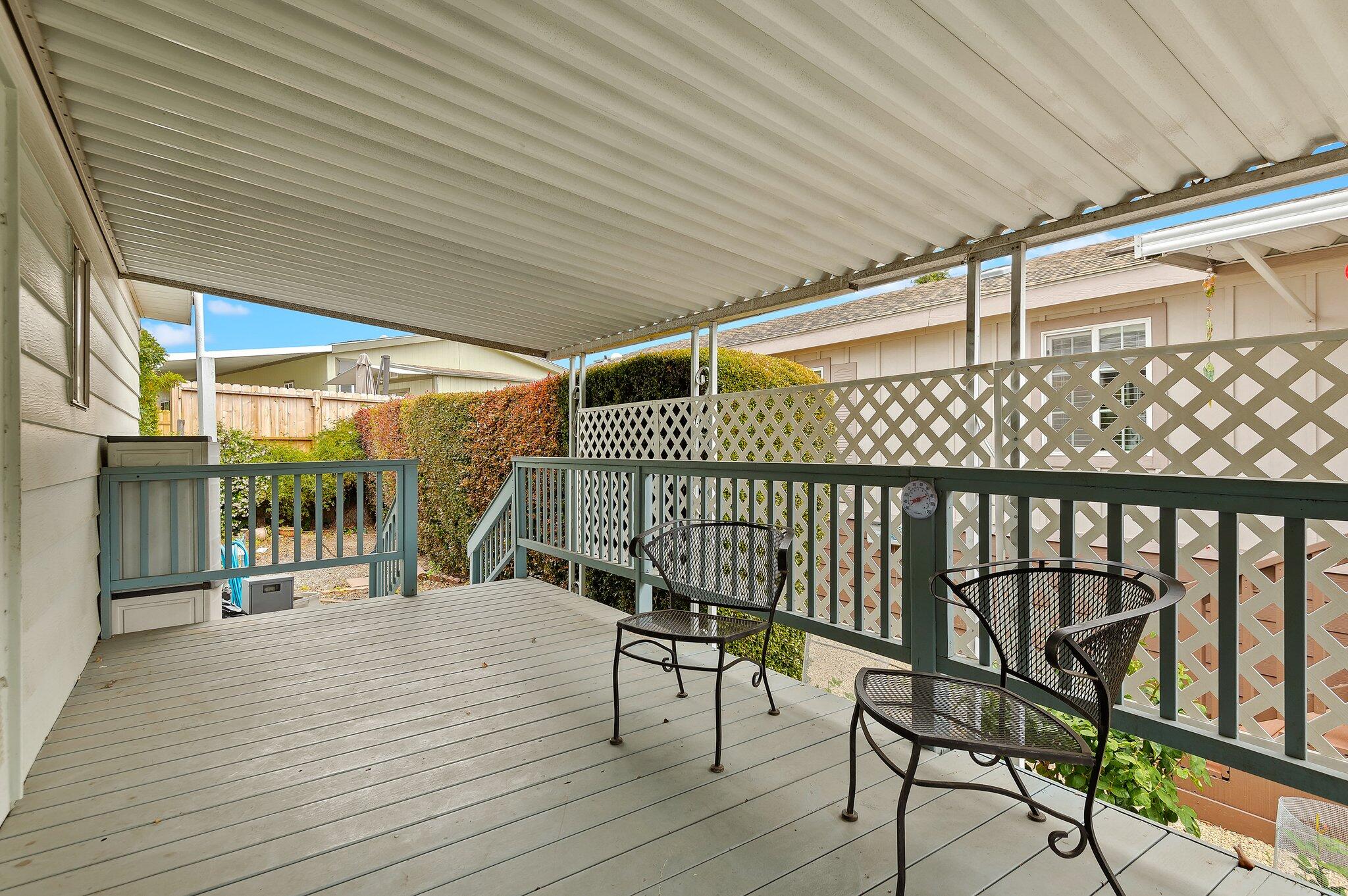 333 Old Mill Road, Unit 65 Santa Barbara, CA 93110 - Photo 2 of 13 Covered deck