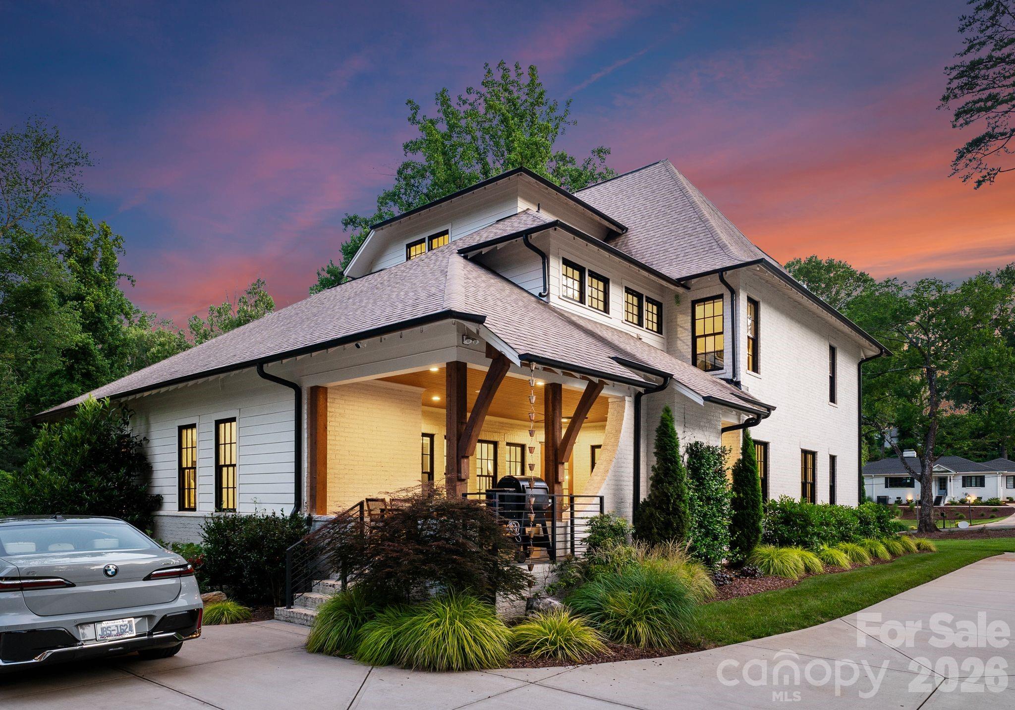 5625 Timber Lane Charlotte, NC 28270 - Photo 48 of 48 a house view with a garden space