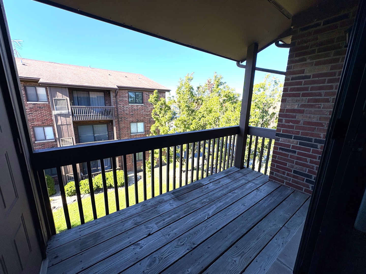 15805 Peggy Lane, Unit 9 Oak Forest, IL 60452 - Photo 18 of 20 a view of balcony with wooden floor