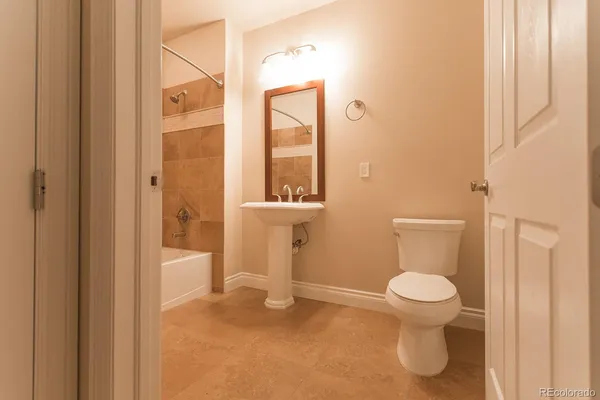 a bathroom with a toilet
