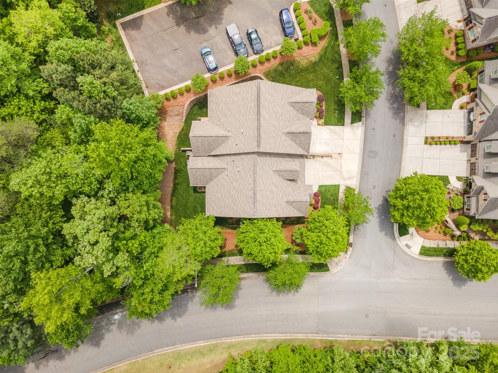 3004 Village Ridge Drive Gastonia, NC 28056 - Photo 31 of 35 an aerial view of a house with garden space and street view