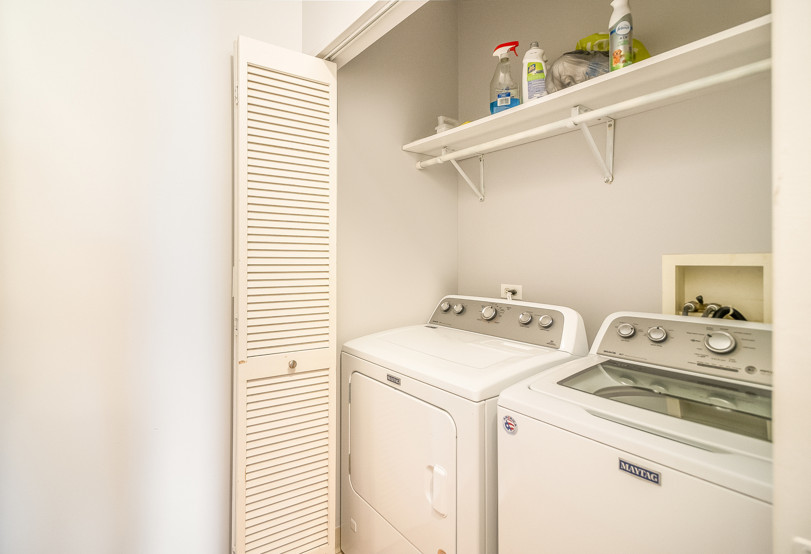 1461 South Halsted Street, Unit 3B Chicago, IL 60607 - Photo 15 of 21 a utility room with dryer and washer