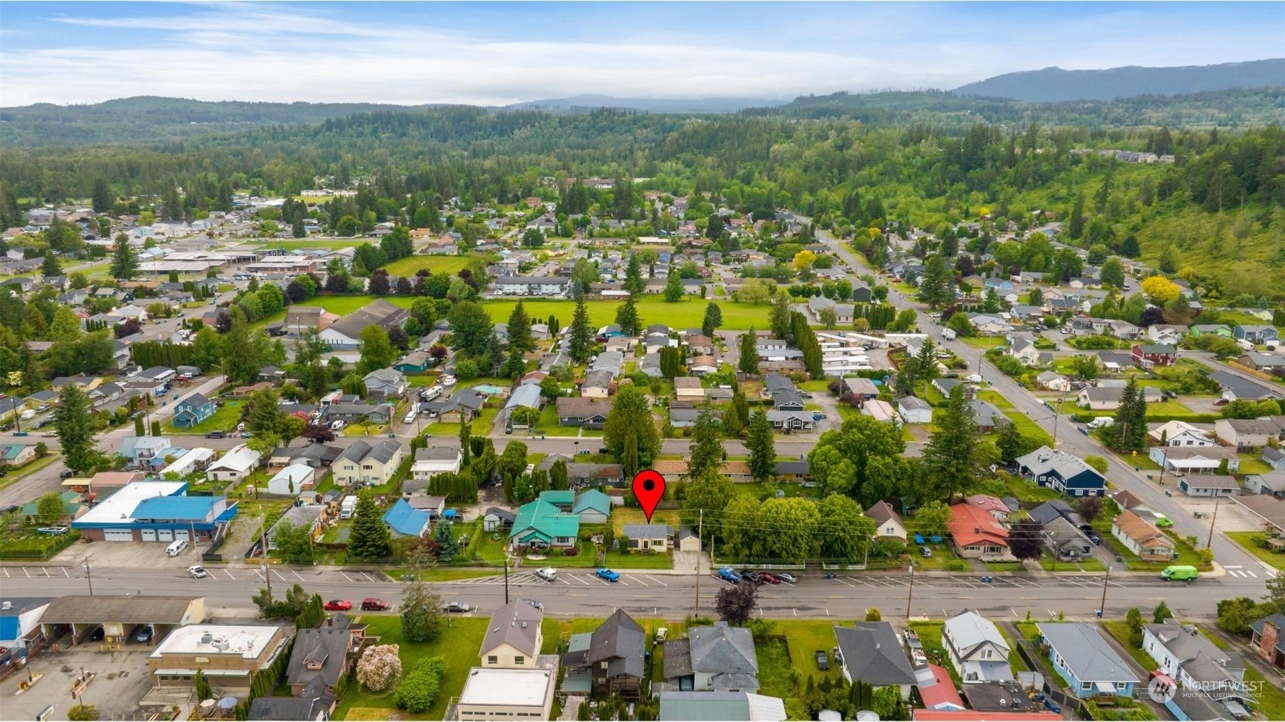 705 Main Street Sultan, WA 98294 - Photo 29 of 31 a view of city and mountain