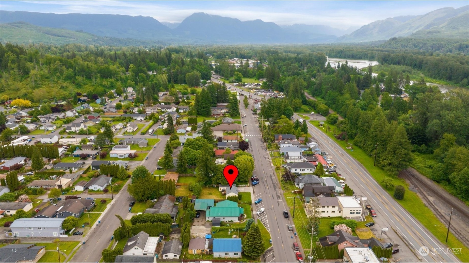705 Main Street Sultan, WA 98294 - Photo 31 of 31 a view of city and mountain view