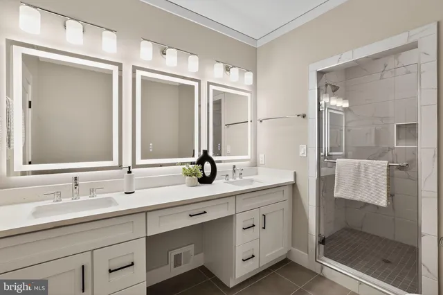 wooden floor in a room