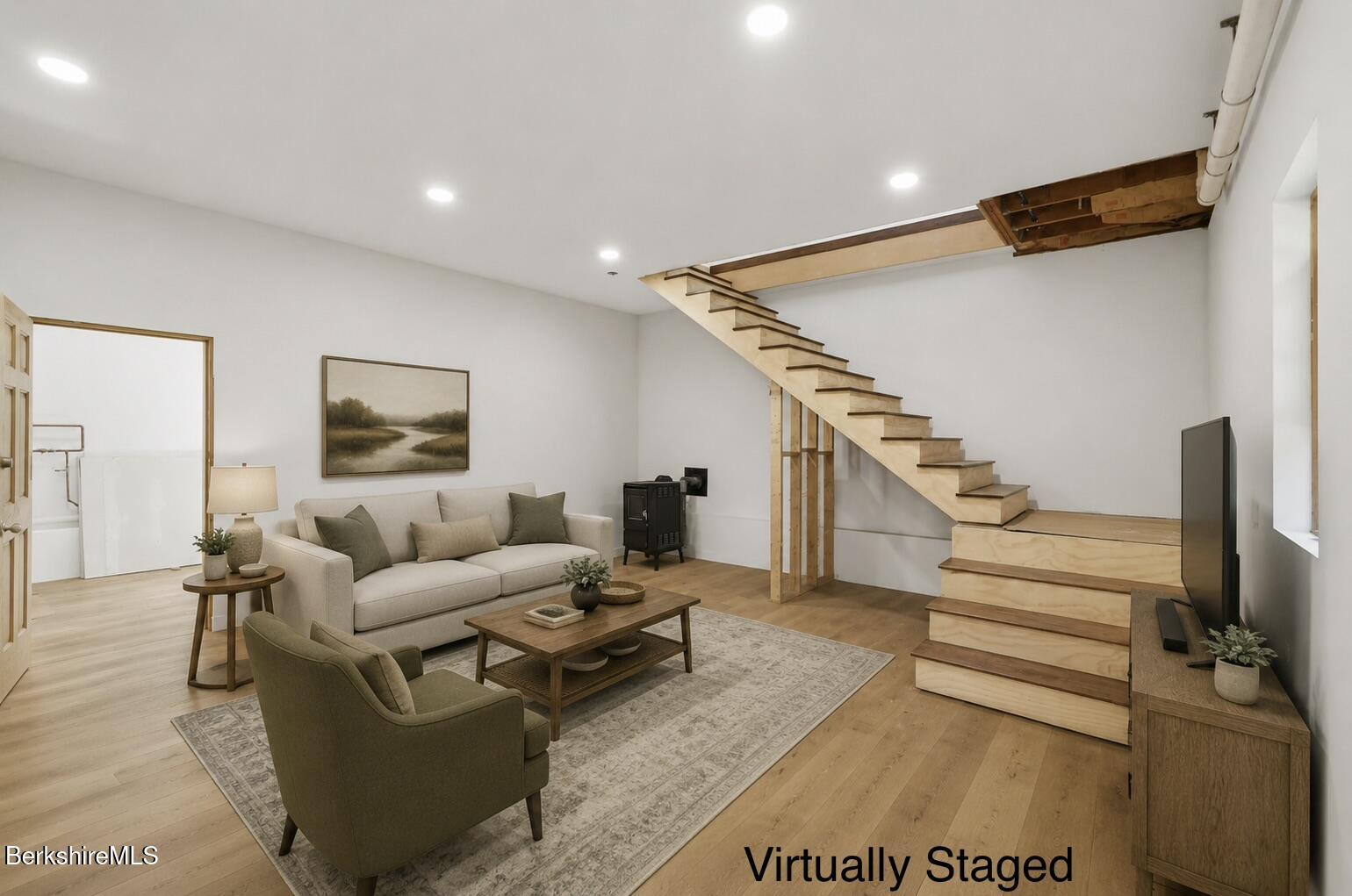 598 Main Road Savoy, MA 01256 - Photo 18 of 36 Staged Lower Level