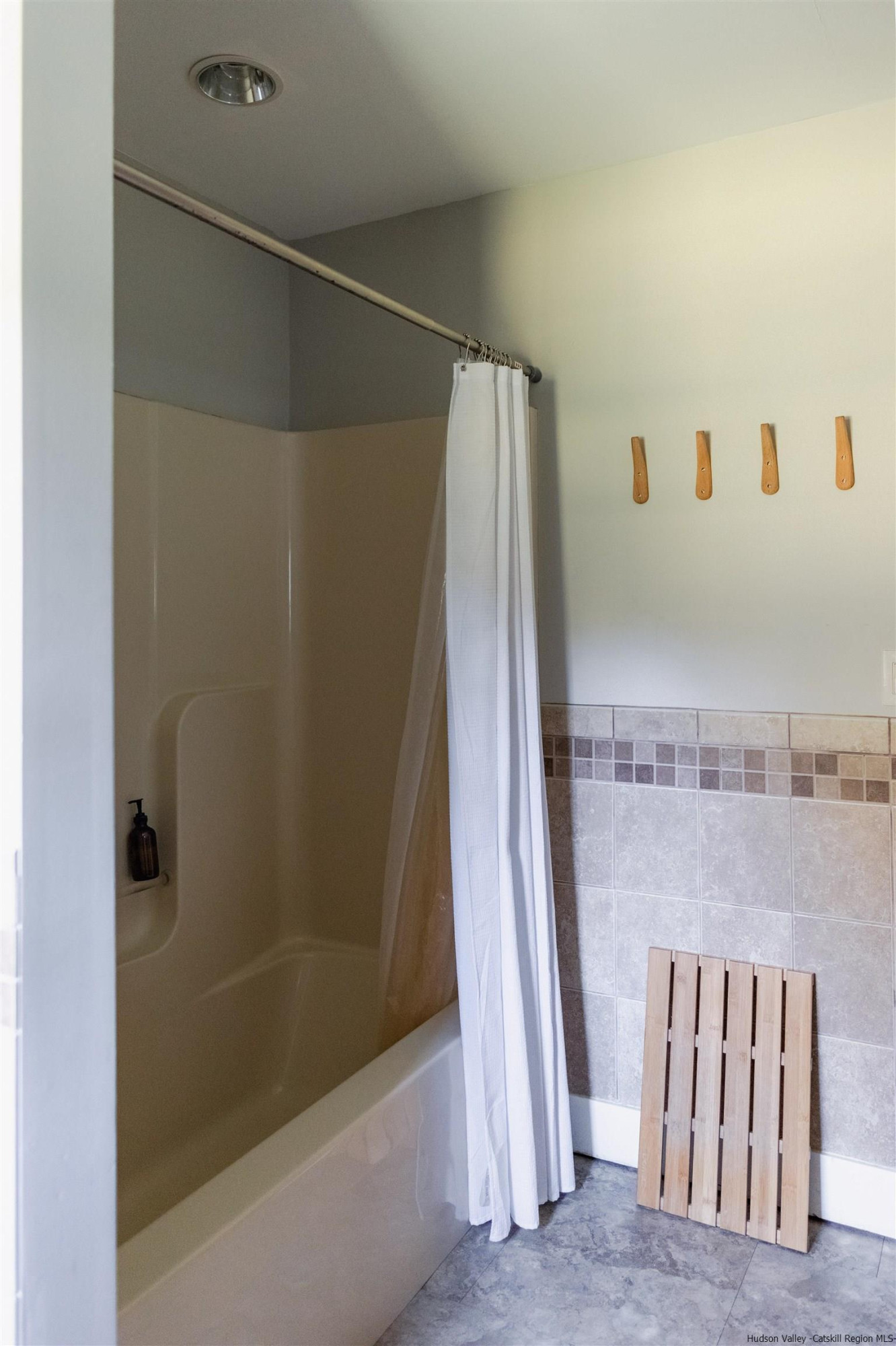 2814 County Road Cornwallville, NY 12418 - Photo 15 of 34 a bathroom with a bathtub and a shower